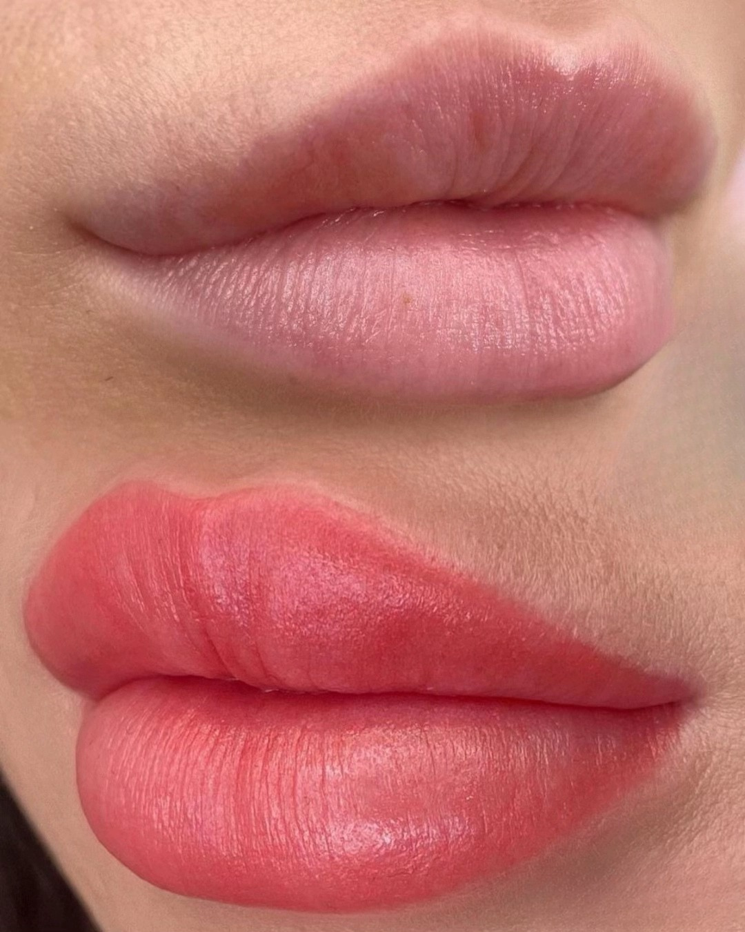 Comparativa de micropigmentación de labios facilitada por May Rodríguez